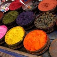 Pisaq's Market watercolors and dyes