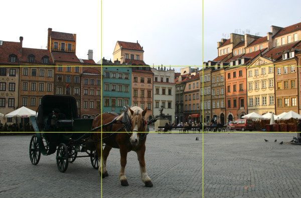 Warsaw's Old Town Square, Poland