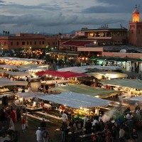 Djemaa el Fna Market in Marrakech