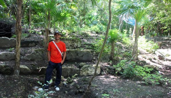 Marco Gonzales in San Pedro, Belize