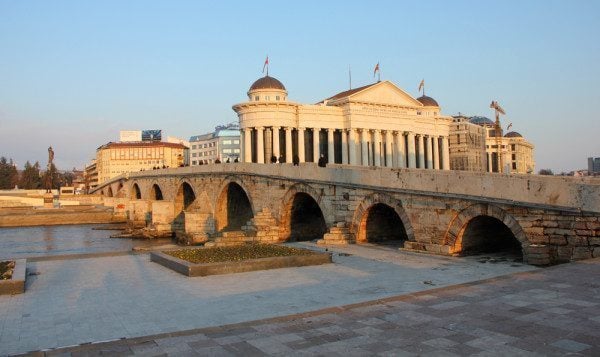 Skopje Stone Bridge, Macedonia