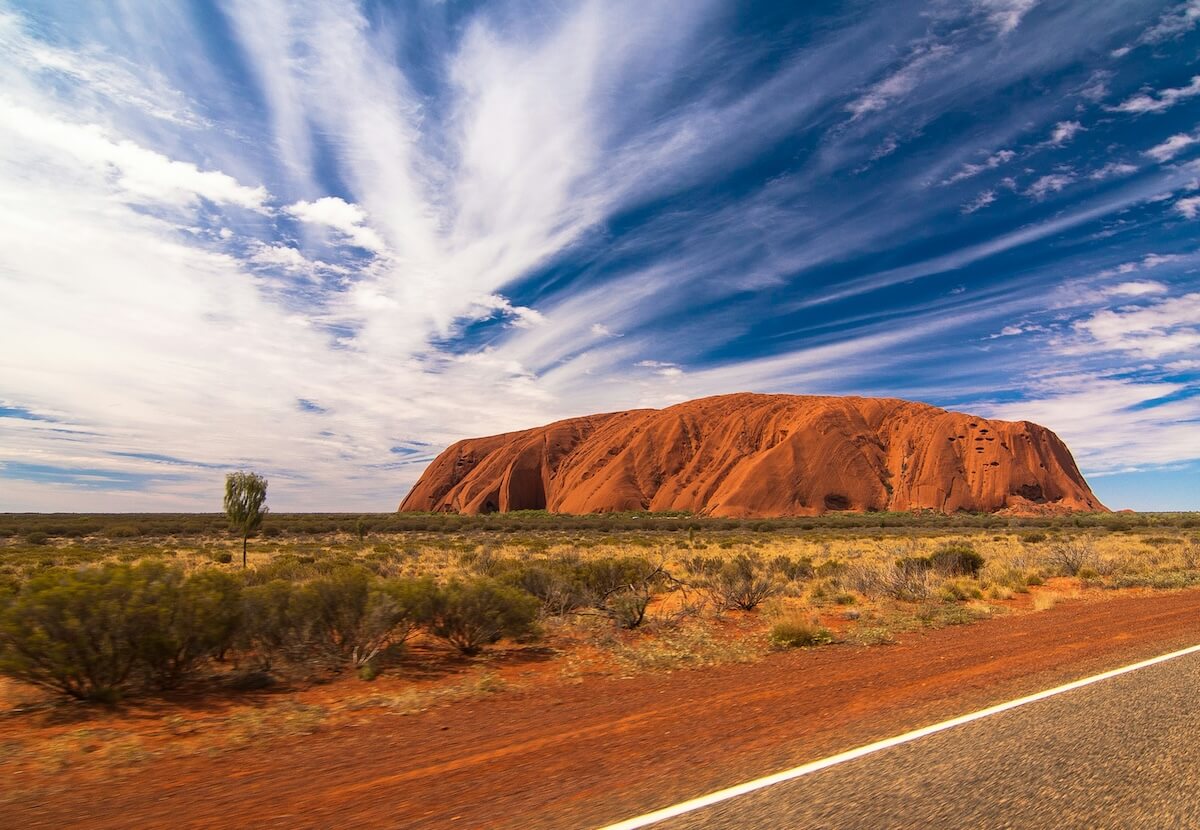 Uluru Rock in Australia