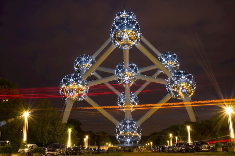Atomium Building in Brussels