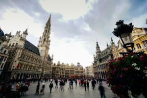 Brussels Square and Tower, Belgium