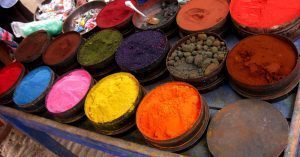 Pisaq's Market watercolors and dyes