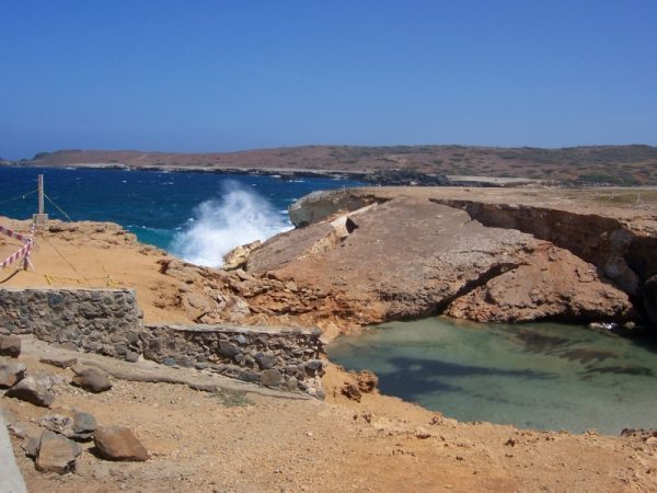 Aruba's Natural Bridge after collapse
