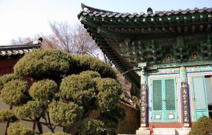 Seoul, south korea traditional temple