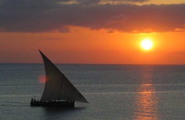 Sunset in Zanzibar Sunset in Zanzibar
