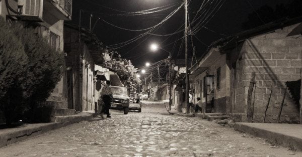 Copan Street Copan Ruinas, Honduras