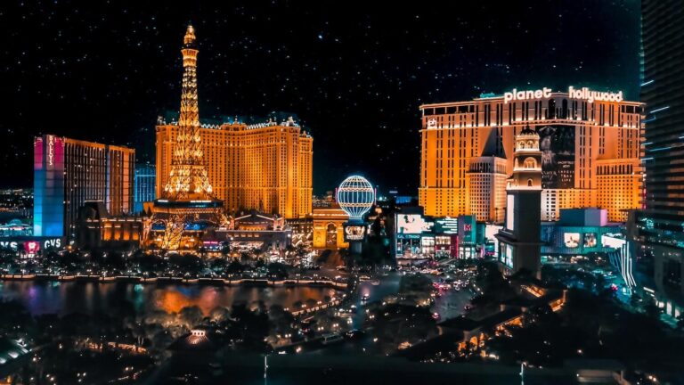 Bright Las Vegas at Night