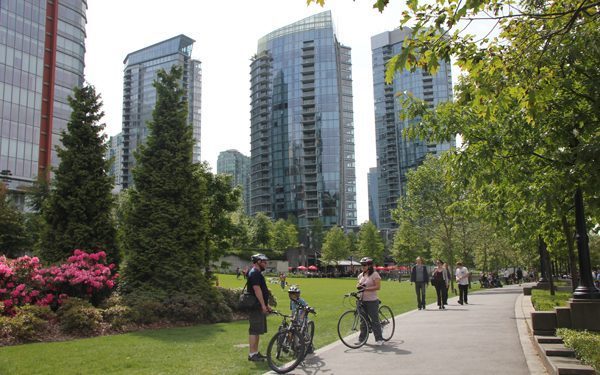 Biking in Vancouver