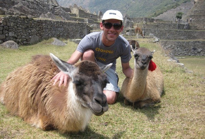 Norbert at Machu Picchu