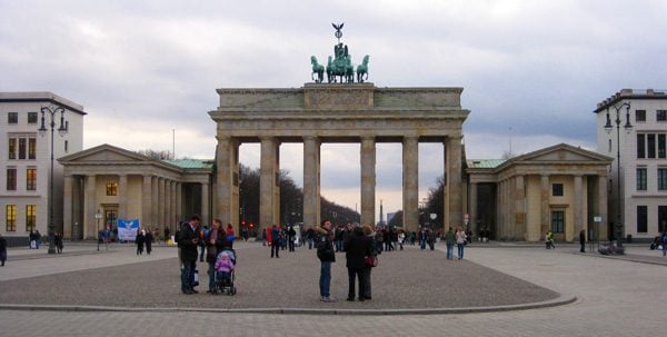 Brandenburg Gate in Berlin, Germany