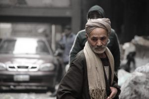 Garbage City in Cairo, Egypt