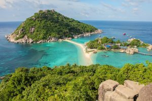 Koh Nang Yuan Viewpoint from the top of the island