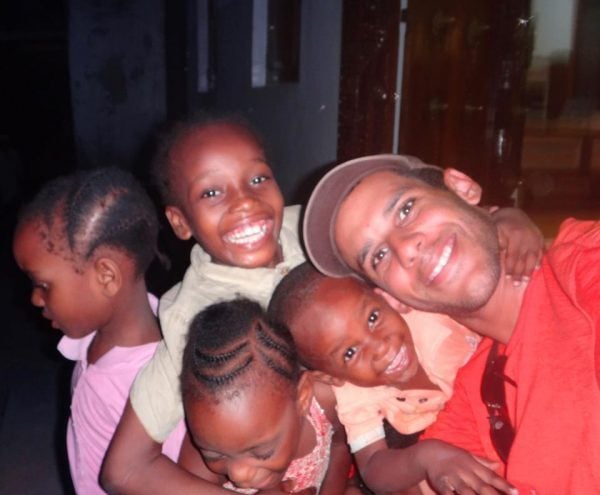 With Kids at Zanzibar