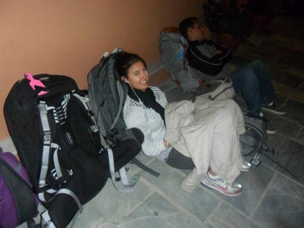 Sleeping on the Sidewalk
