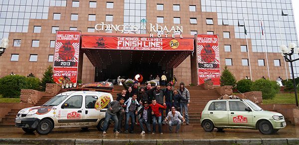 The 13 Most Memorable Moments of 2013 7 Mongol Rally Finish Line