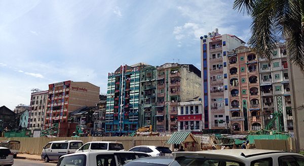 Streets of Yangon, Myanmar