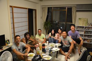 Sharing with hosts in Japan