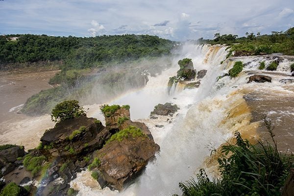 Iguazu Falls in Brazil and Argentina