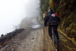 Biking The Death Road in Bolivia