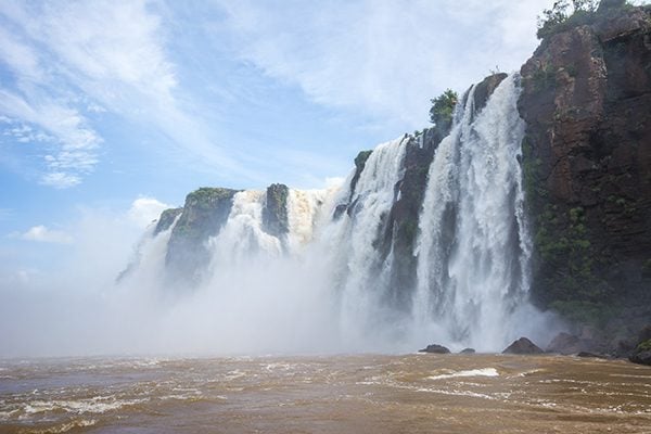 Iguazu Falls in Brazil and Argentina