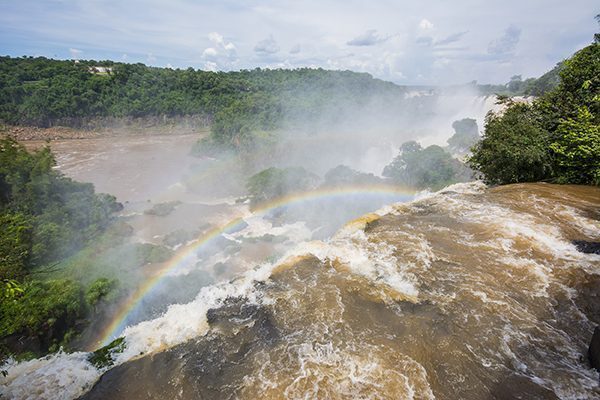 Iguazu Falls in Brazil and Argentina