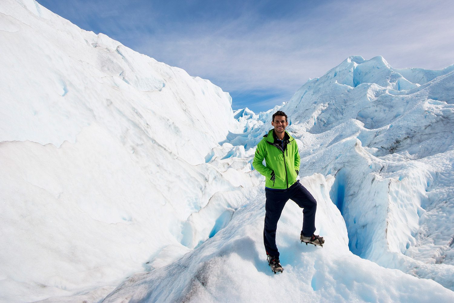 Norbert in Perito Moreno