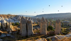 Love Valley in Cappadocia