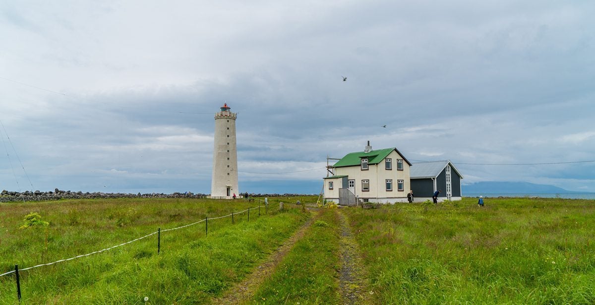 Gotta Lighthouse, Iceland