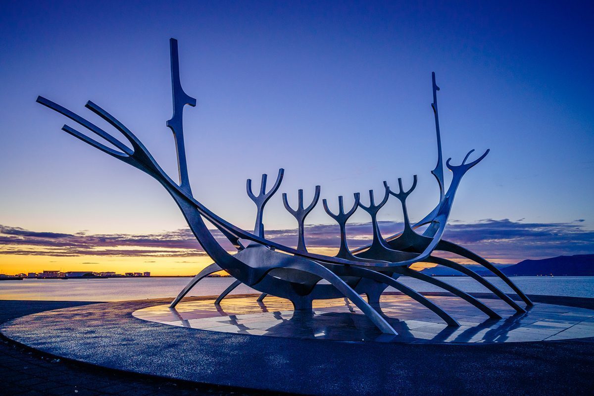 Sun Voyager Sculpture in Reykjavik