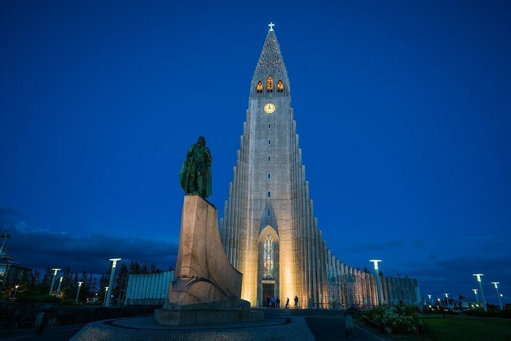 Hallgrimskirkja, Reykjavik, Iceland