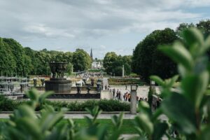 Vigeland Sculpture Park in Oslo, Norway