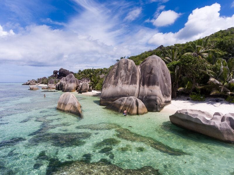 How To Travel The Best Of Seychelles On A Budget 1 Anse Source d'Argent, La Digue, Seychelles