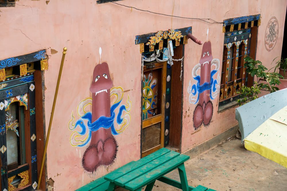 Penises in Bhutan