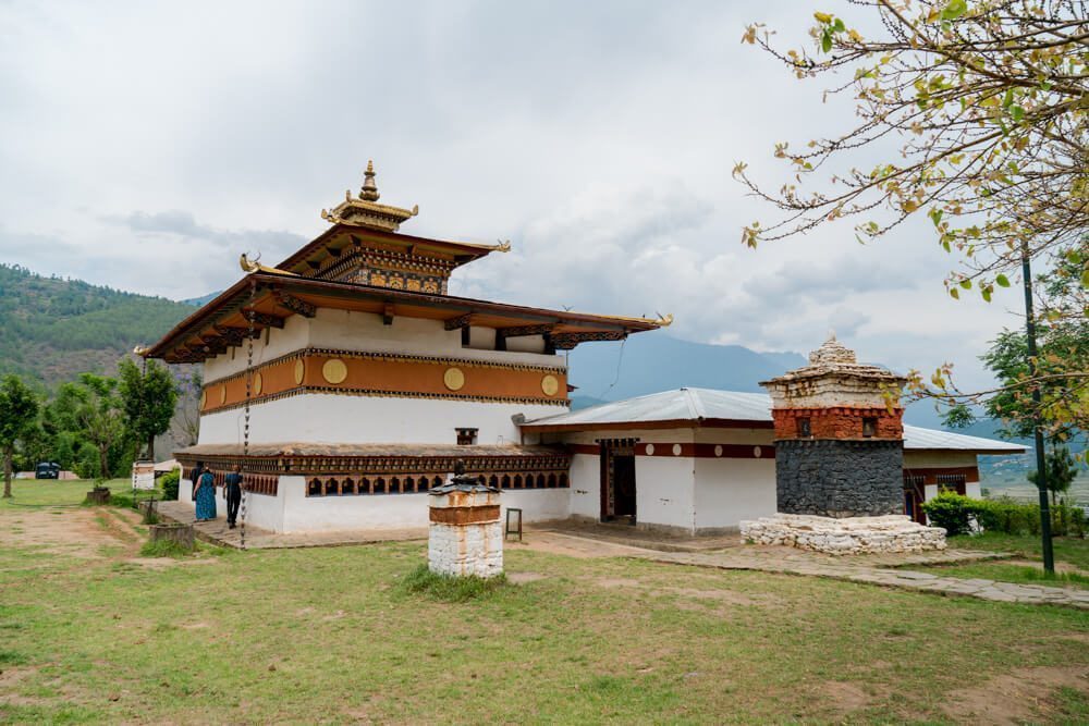 Chime Lhakhang temple in Bhutan