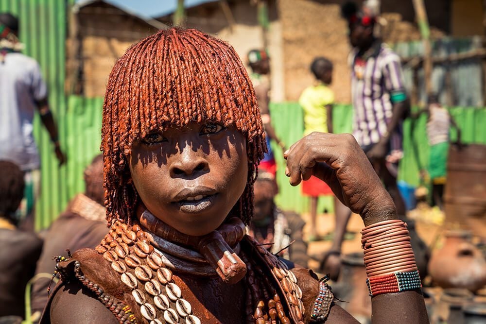 Hamer seller at their market