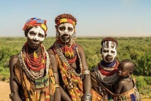 Karo Women by the Omo River
