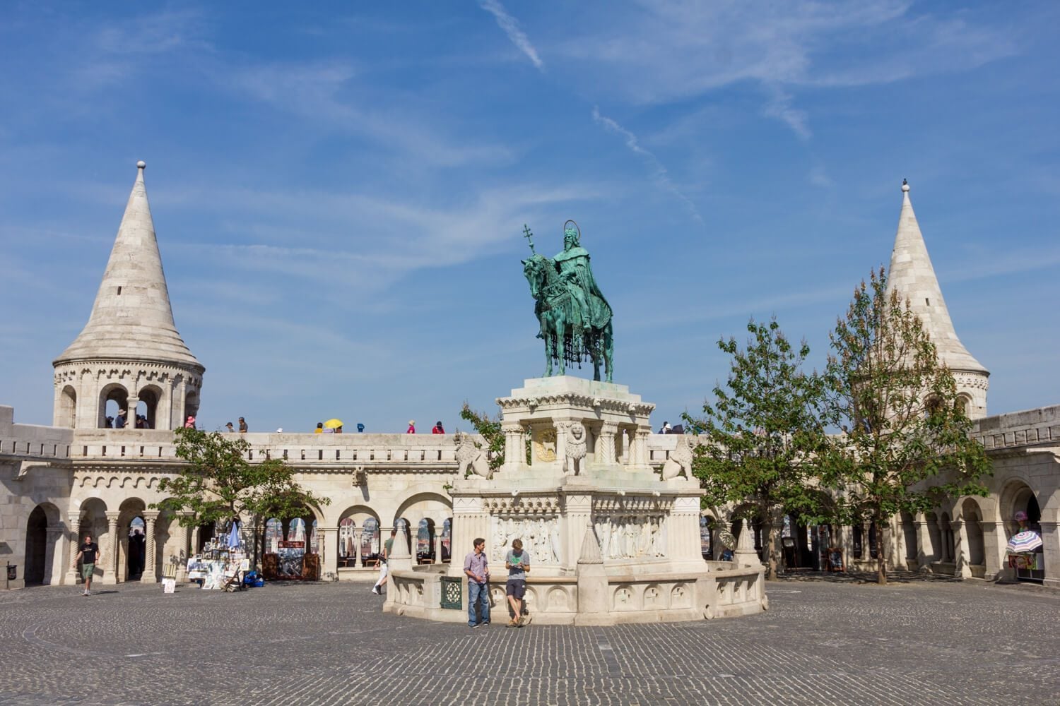 Buda Castle District in Budapest, Hungary
