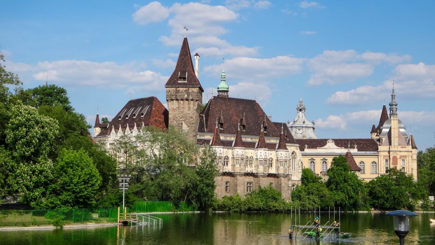 Vajdahunyad Castle in Budapest