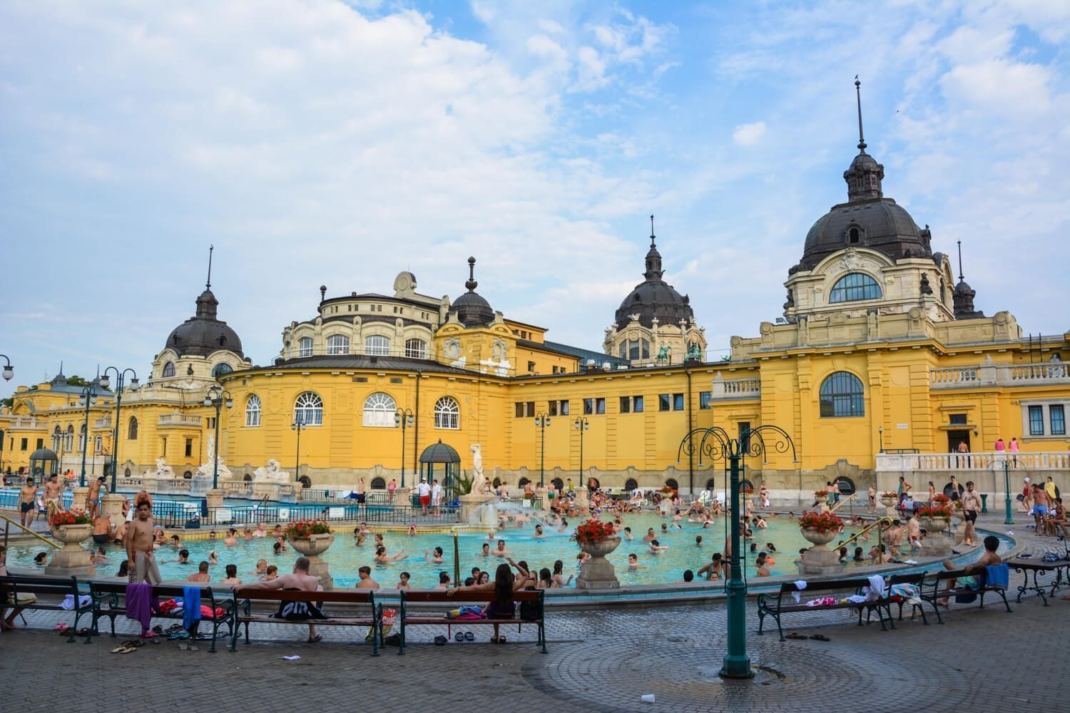 Sz&eacute;chenyi Thermals Baths in Budapest