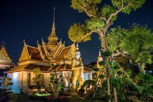 Temple adjacent to Wat Arun in Bangkok