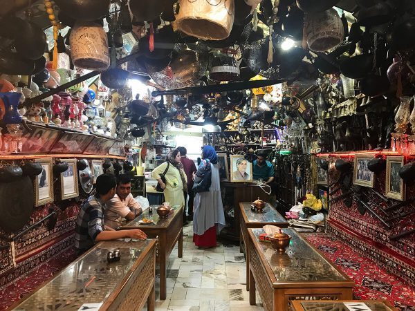 Cafe in Isfahan, Iran