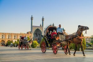 The square at Isfahan, Iran