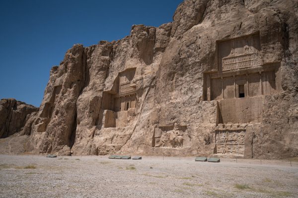 The necropolis by Persepolis, Iran