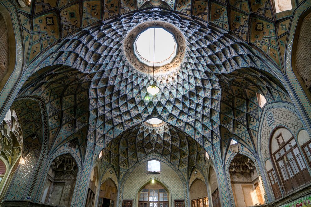 Kashan Bazaar Architecture