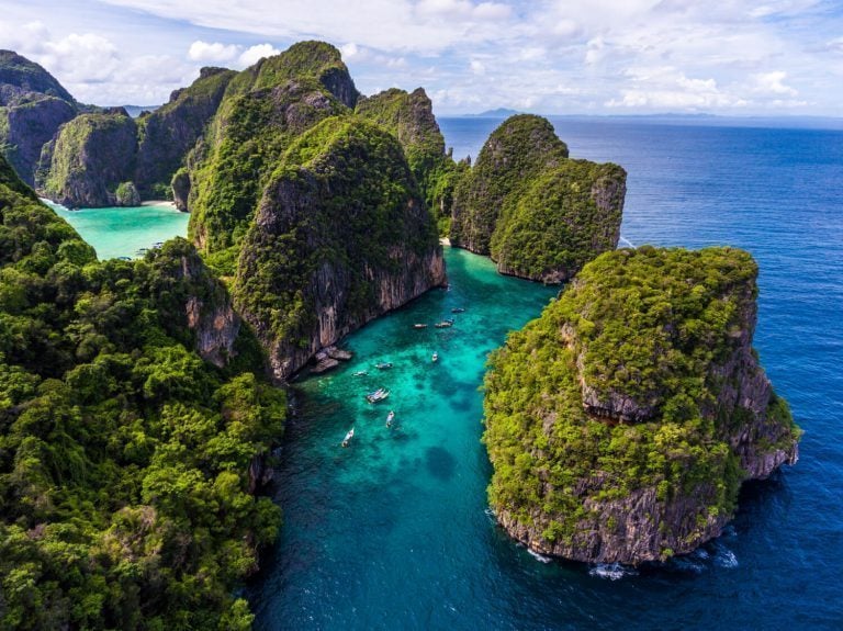 Loh Samah Bay in Thailand