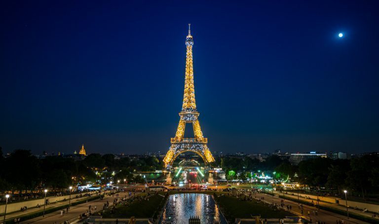 Eiffel Tower in Paris, France