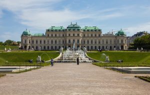 Belvedere in Vienna, Austria